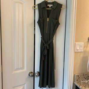 Michael Kors V-Neck Mid Length Dress NWOT